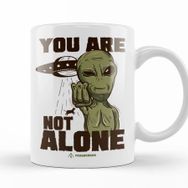 Baskı Dükkanı KB12249 You Are Not Alone Porselen Kupa Bardak