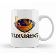 Baskı Dükkanı KB12276 Atlanta Thrashers Porselen Kupa Bardak