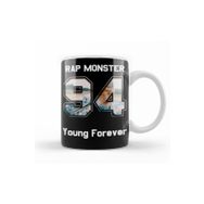 Baskı Dükkanı KB12364 Bts Young Forever Rap Monster Porselen Kupa Bardak