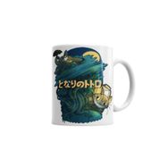 Baskı Dükkanı KB1245 Totoro Anime Miyazaki Stusio Ghibli Mei Satsuki Kupa Bardak