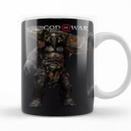Baskı Dükkanı KB12450 God Of War Troll Porselen Kupa Bardak