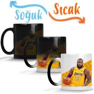 Baskı Dükkanı KB12529 Lebron James King James Porselen Kupa Bardak
