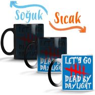 Baskı Dükkanı KB12534 Lets Go Dead By Daylıght Porselen Kupa Bardak