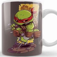 Baskı Dükkanı KB12551 Ninja Turtle Ninja Kaplubağa Porselen Kupa Bardak