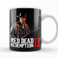 Baskı Dükkanı KB12576 Red Dead Redemptıon Abıgaıl Jack Marston Porselen Kupa Bardak