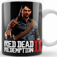 Baskı Dükkanı KB12582 Red Dead Redemption John Marston Porselen Kupa Bardak