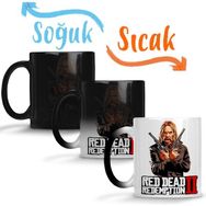 Baskı Dükkanı KB12584 Red Dead Redemption Micah Bell Porselen Kupa Bardak