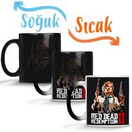 Baskı Dükkanı KB12585 Red Dead Redemption Sadie Adler Porselen Kupa Bardak