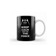 Baskı Dükkanı KB12634 Star Wars Keep Calm And Use The Force Porselen Kupa Bardak