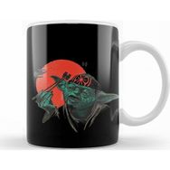 Baskı Dükkanı KB12640 Star Wars Yoda Sushi Porselen Kupa Bardak