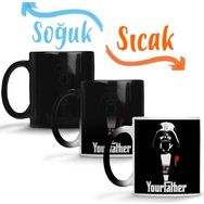 Baskı Dükkanı KB12641 Star Wars Yourfather Porselen Kupa Bardak