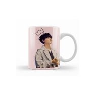 Baskı Dükkanı KB12677 Suga Aesthetic Bts Porselen Kupa Bardak