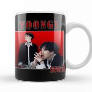 Baskı Dükkanı KB12678 Suga Yoongi Bts Porselen Kupa Bardak