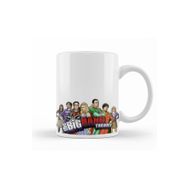 Baskı Dükkanı KB12706 The Big Bang Theory Illüstrasyon Porselen Kupa Bardak
