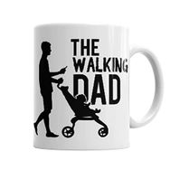 Baskı Dükkanı KB1284 The Walking Dad Porselen Kupa Bardak