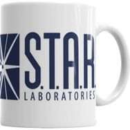 Baskı Dükkanı KB1298 The Flash Star Lab Porselen Kupa Bardak