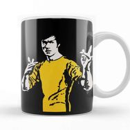 Baskı Dükkanı KB1315 Bruce Lee Porselen Kupa Bardak