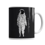 Baskı Dükkanı KB1371 Astronauta Lunatico Porselen Kupa Bardak