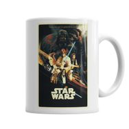 Baskı Dükkanı KB1445 Star Wars Guerra Nas Estrelas Porselen Kupa Bardak