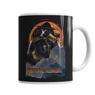 Baskı Dükkanı KB1470 Mortal Kombat Kung Lao Game Porselen Kupa Bardak