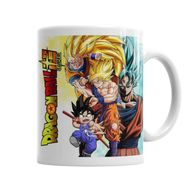 Baskı Dükkanı KB1505 Goku Blue Porselen Kupa Bardak