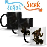 Baskı Dükkanı KB1580 Dark Souls Alma Amargurada Porselen Kupa Bardak