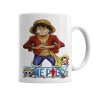 Baskı Dükkanı KB1603 Luffy One Piece Porselen Kupa Bardak