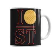 Baskı Dükkanı KB1655 I Love Strager Things Porselen Kupa Bardak