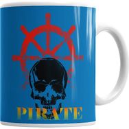 Baskı Dükkanı KB1702 Piratas Porselen Kupa Bardak