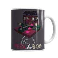 Baskı Dükkanı KB1710 Peek A Boo Porselen Kupa Bardak