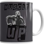 Baskı Dükkanı KB1742 Muscleup Men Porselen Kupa Bardak
