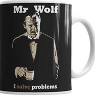 Baskı Dükkanı KB1747 Mr Wolf I Solve Problems Porselen Kupa Bardak
