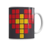 Baskı Dükkanı KB1969 Tetris Oyun Atari Porselen Kupa Bardak