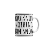 Baskı Dükkanı KB2050 You Know Nothing Porselen Kupa Bardak