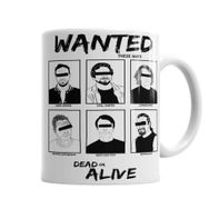 Baskı Dükkanı KB2088 Wanted Dead Or Alive Porselen Kupa Bardak