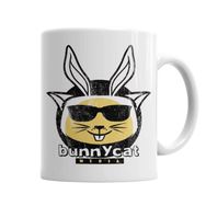 Baskı Dükkanı KB2130 Bunnycat Porselen Kupa Bardak