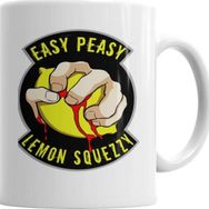 Baskı Dükkanı KB2229 Easy Peasy Lemon Squezzy Porselen Kupa Bardak