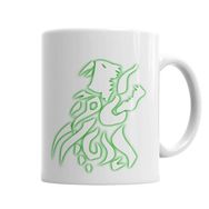 Baskı Dükkanı KB2233 Dragon Porselen Kupa Bardak