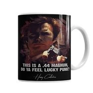 Baskı Dükkanı KB2249 Dirty Harry Do Ya Feel Lucky Punk Porselen Kupa Bardak
