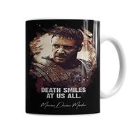 Baskı Dükkanı KB2258 Death Smiles At Us All Maximus Porselen Kupa Bardak