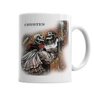 Baskı Dükkanı KB2285 Coyotes Caveira 1234 Porselen Kupa Bardak