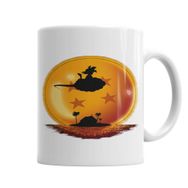 Baskı Dükkanı KB2355 Goku Nuvem Voadora Porselen Kupa Bardak