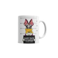 Baskı Dükkanı KB254 Daisy Duck Porselen Kupa Bardak
