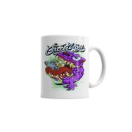 Baskı Dükkanı KB2542 Monster Grafitti Porselen Kupa Bardak