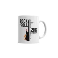 Baskı Dükkanı KB2623 Rock N Roll Porselen Kupa Bardak