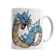 Baskı Dükkanı KB2680 Pokemon Gyarados Porselen Kupa Bardak