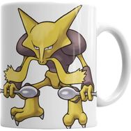 Baskı Dükkanı KB2683 Pokemon Alakazam Porselen Kupa Bardak