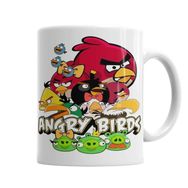 Baskı Dükkanı KB2861 Angry Birds Porselen Kupa Bardak
