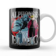 Baskı Dükkanı KB2873 Alphonse Elric Porselen Kupa Bardak