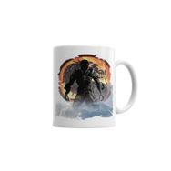 Baskı Dükkanı KB2877 Alien Mortal Kombat Gamer Games Porselen Kupa Bardak